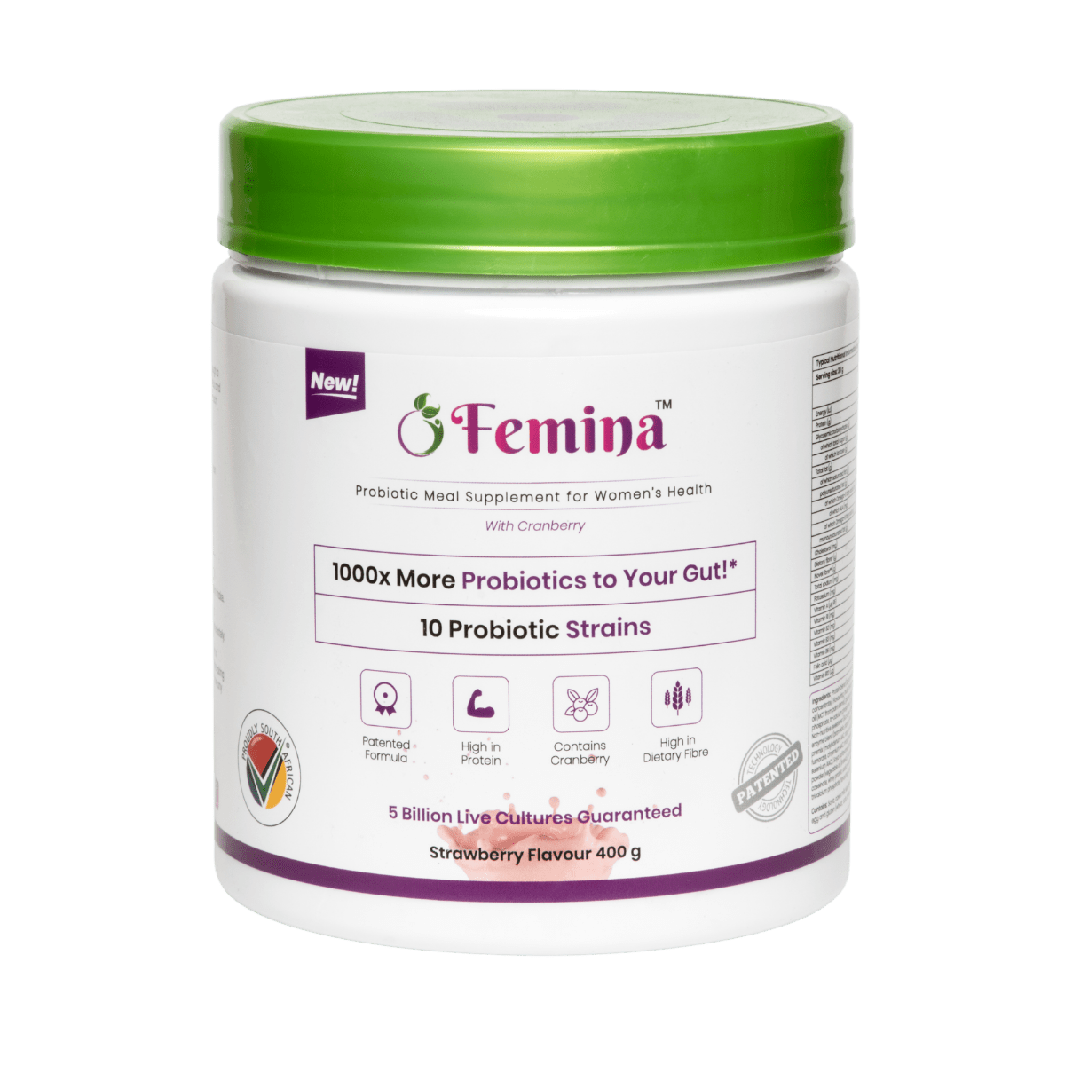 Femina™ Probiotics Meal Replacement 400g - Velobiotics