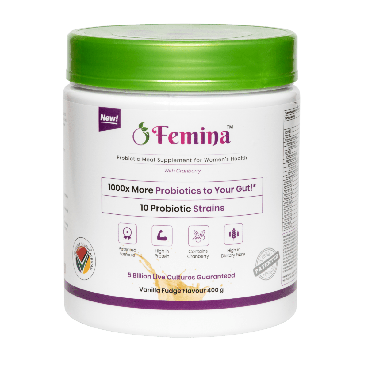 Femina™ Probiotics Meal Replacement 400g - Velobiotics
