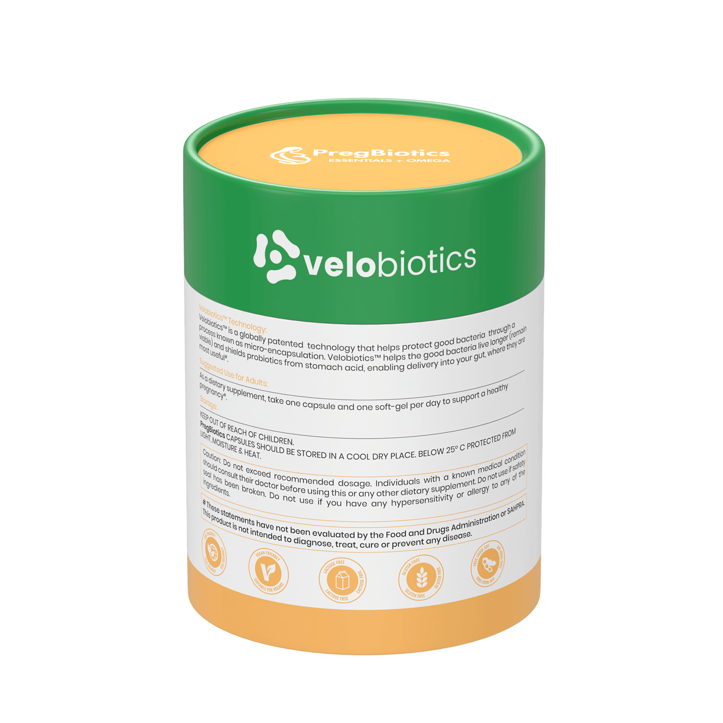 PregBiotics Essentials + Omega - Velobiotics