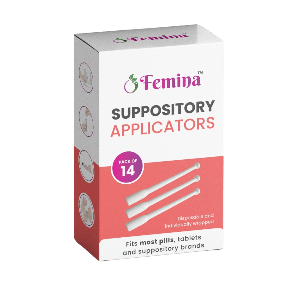 Femina Suppository Applicators - Velobiotics