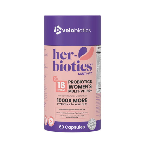 Her - Biotics Probiotics Ageless Multivitamin 50+ - Velobiotics