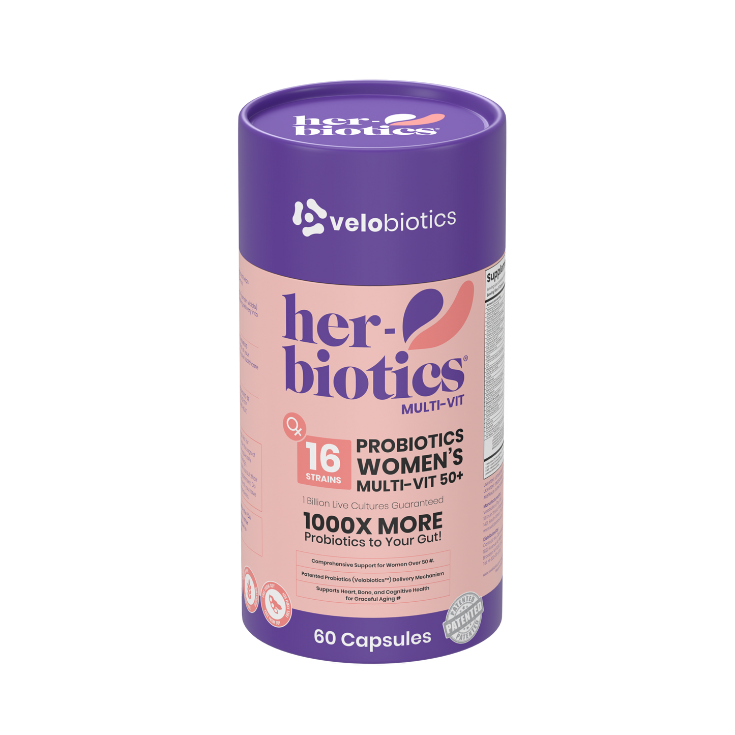 Her-Biotics Ageless Senior Support multivitamin with probiotics for women 50+