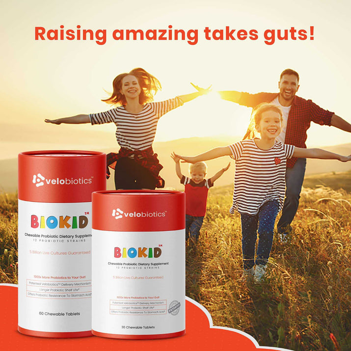 BioKid™ Probiotics Chewables for children's gut health support.