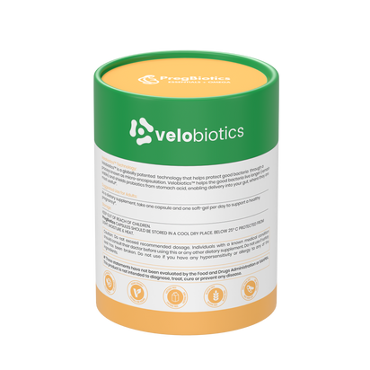 PregBiotics Essentials + Omega prenatal supplement with Omega-3, probiotics, vitamins, and minerals for pregnancy support