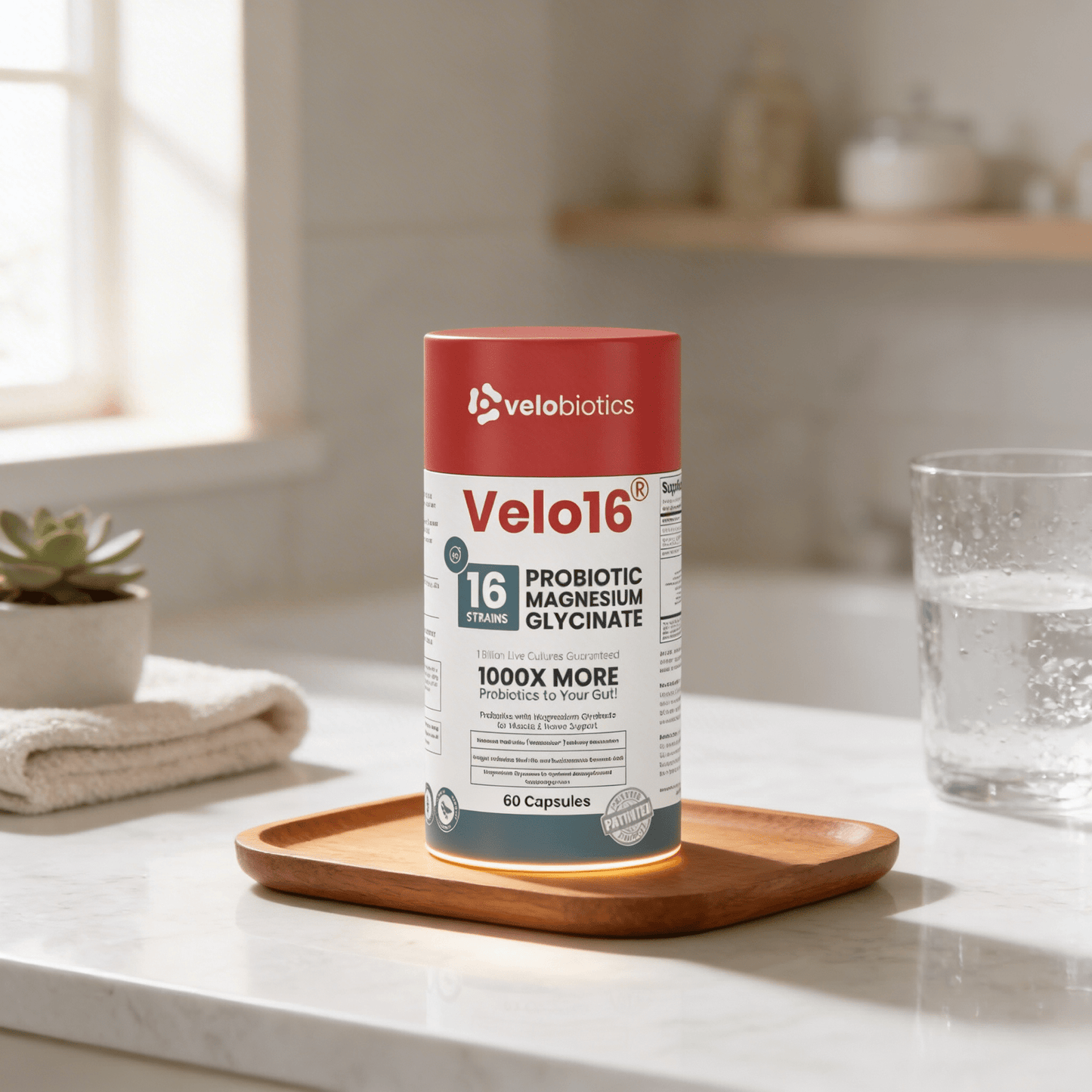 Velo16 Probiotics Magnesium Glycinate - Velobiotics