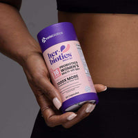 Her-Biotics Ageless Senior Support multivitamin for women 50+ with probiotics and essential nutrients for heart, bone, and cognitive health