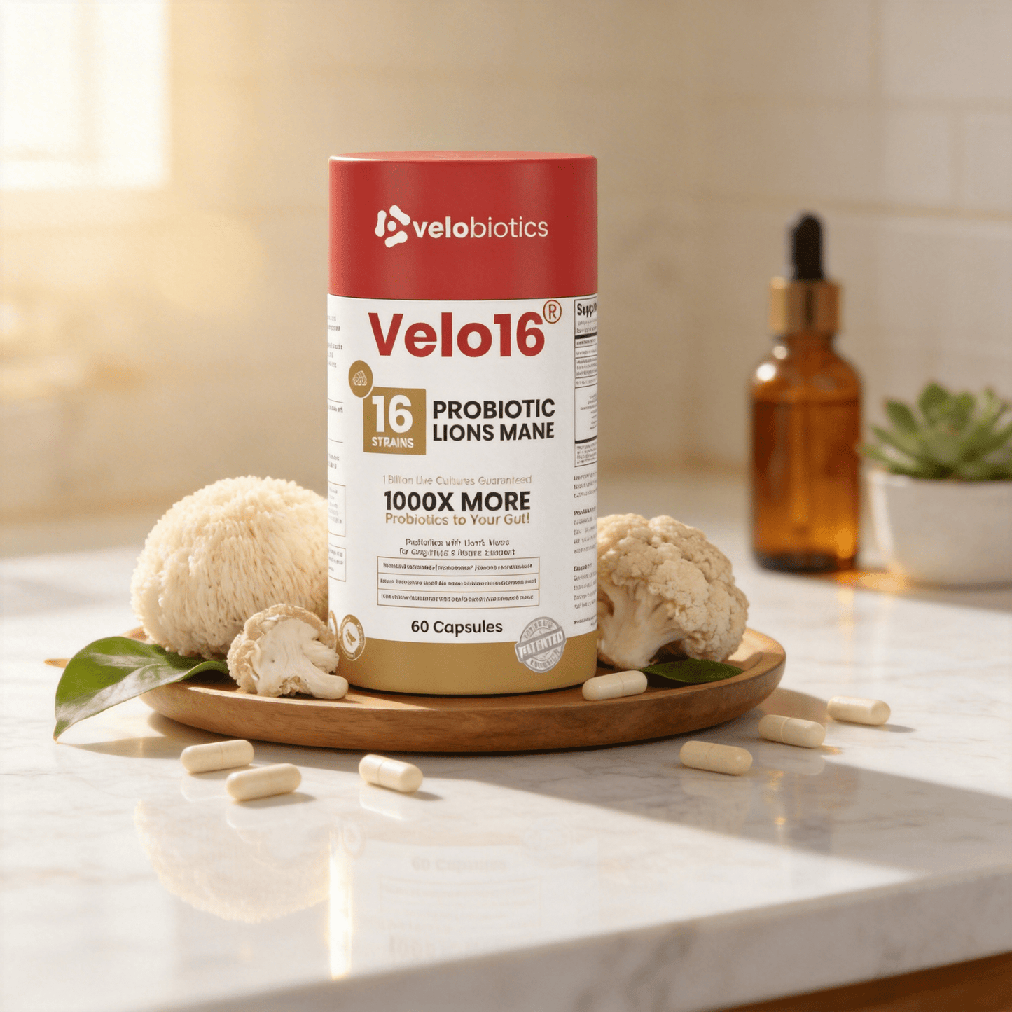 Velo16 Probiotics Lion's Mane - Velobiotics