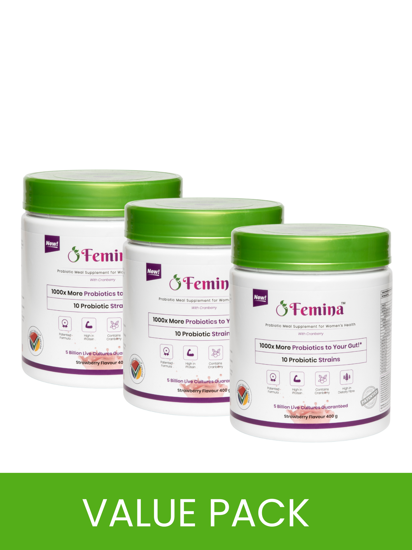 BioGain™ Probiotics Meal 400g container for recovery nutrition with probiotics and protein blend