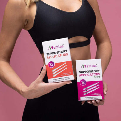 Femina Suppository Applicators No Slip(14s) - Velobiotics