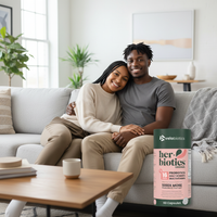 Her-Biotics Original Capsules multivitamin probiotics supplement with 60 capsules for daily gut health and immunity support